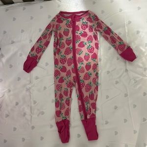 Little Sleepies Sweet Strawberries Zippy